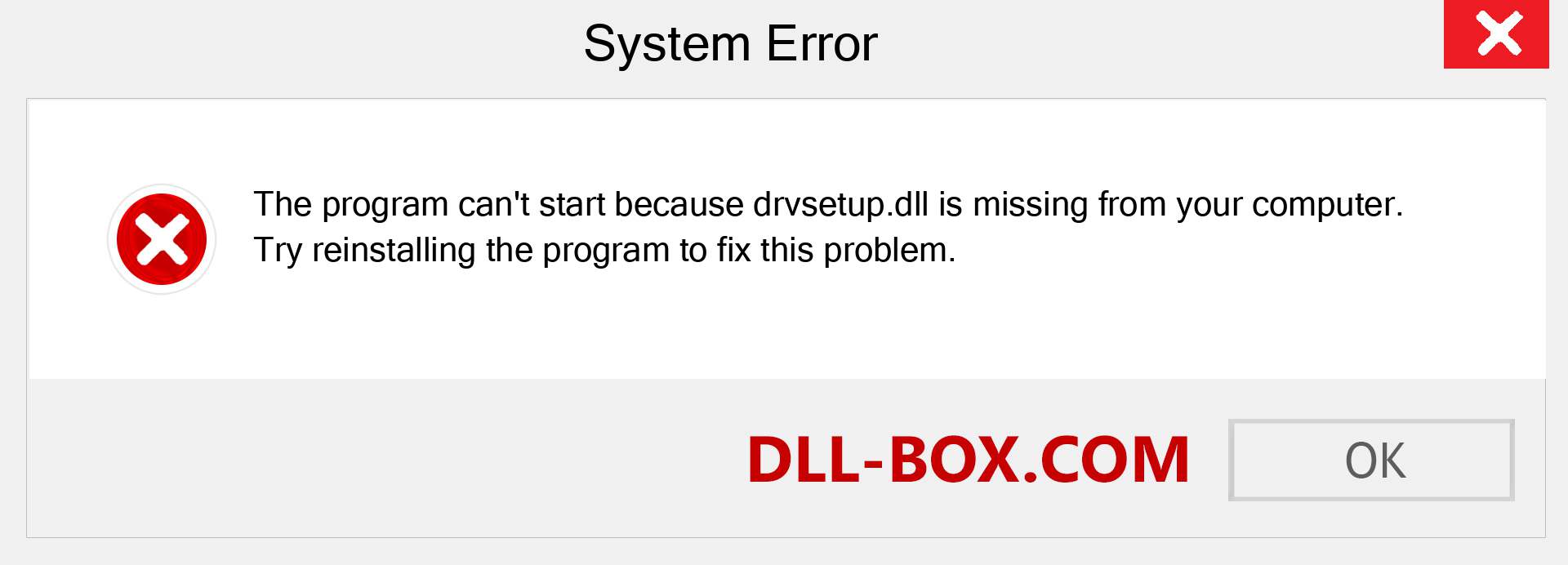  drvsetup.dll file is missing?. Download for Windows 7, 8, 10 - Fix  drvsetup dll Missing Error on Windows, photos, images